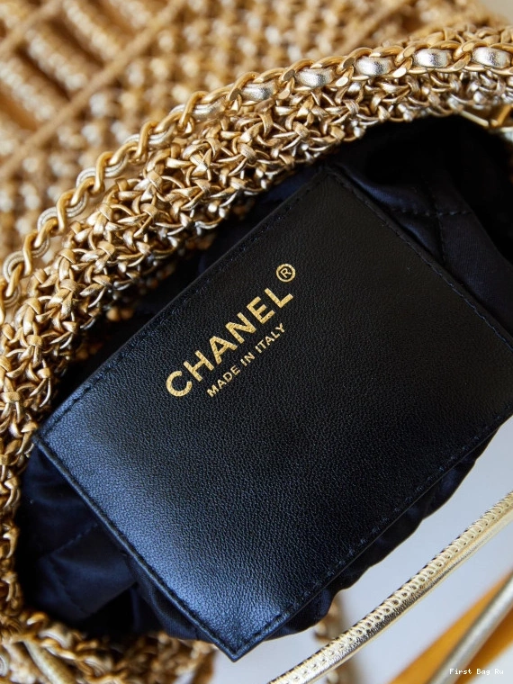 First Bag Ru BACKPACK -20-19-6cm 22 CHANEL 0820